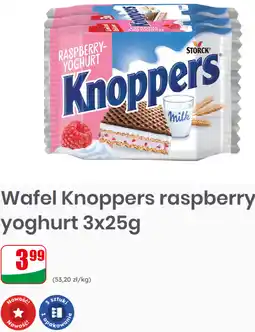Dino Wafel Knoppers raspberry yoghurt oferta