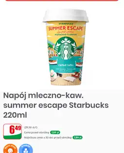Dino Napój mleczno-kawowy Starbucks Summer Escape oferta