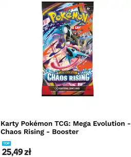 Empik Karty Pokemon TCG: Mega Evolution - Chaos Rising - Booster oferta