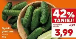 Kaufland Ogórki gruntowe luzem oferta