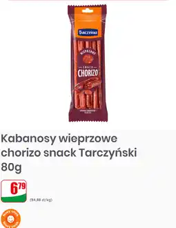 Dino Kabanosy wieprzowe chorizo snack Tarczyński oferta