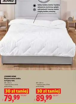 Lidl Kołdra Livarno oferta