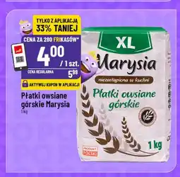 Polomarket Płatki owsiane górskie Marysia oferta