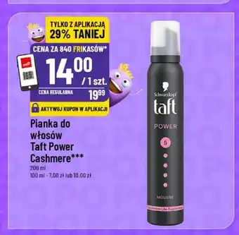 Polomarket Pianka do włosów Taft Power Cashmere oferta