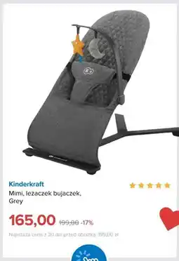 Smyk Leżaczek bujaczek Kinderkraft Mimi Grey oferta