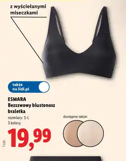 Lidl Biustonosz Esmara oferta