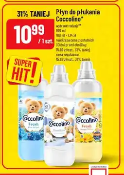 Polomarket Płyn do płukania Coccolino Fresh Blue Splash oferta