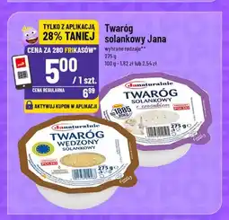 Polomarket Twaróg solankowy z czosnkiem Janaturalnie Jana oferta