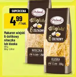 Polomarket Makaron wiejski 6-żółtkowy kluska Polmak oferta