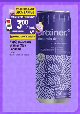 Polomarket Napój gazowany Brainer Stay Focused oferta
