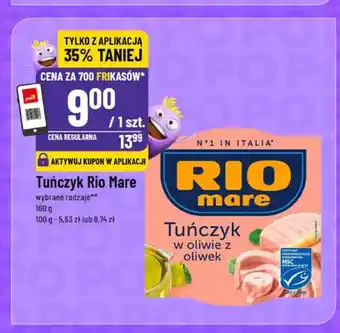 Polomarket Tuńczyk w oliwie z oliwek Rio Mare oferta