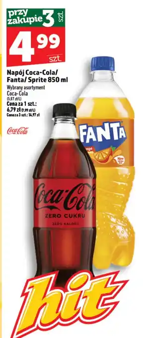 Topaz Napój gazowany Coca-Cola oferta