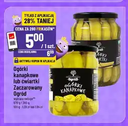 Polomarket Ogórki ćwiartki Zaczarowany Ogród oferta
