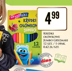 Dino Kredki ołówkowe Jumbo oferta