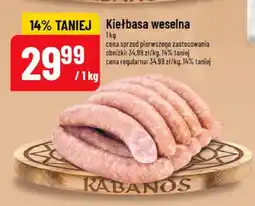 Polomarket Kiełbasa weselna Kabanos oferta