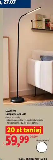 Lidl Lampa LED Livarno oferta