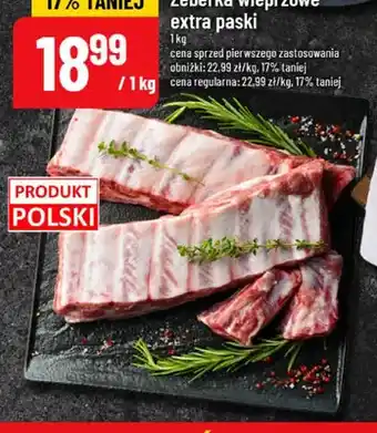 Polomarket Żeberka wieprzowe extra paski oferta