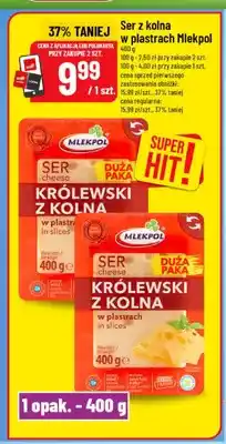 Polomarket Ser Królewski z Kolna w plastrach Mlekpol oferta