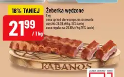 Polomarket Żeberka wędzone Kabanos oferta