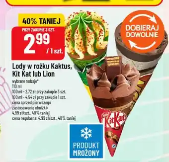 Polomarket Lody w rożku Kaktus oferta