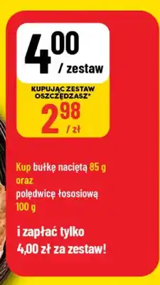 Polomarket Zestaw bułka nacięta + polędwica łososiowa Pekpol oferta