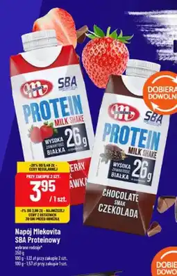 Polomarket Napój proteinowy Mlekovita SBA o smaku owoców leśnych oferta