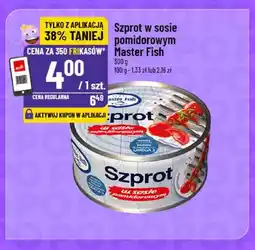 Polomarket Szprot w sosie pomidorowym Master Fish oferta