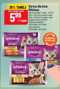 Polomarket Karma dla kota Whiskas Tasty Mix Kremowe Wariacje oferta