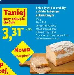 Lidl Chleb żytni Nowa oferta