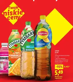 Lidl Ice tea Lipton oferta