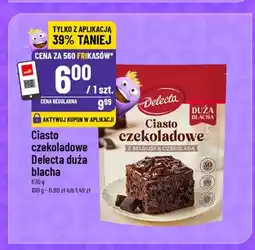Polomarket Ciasto czekoladowe Delecta duża blacha oferta