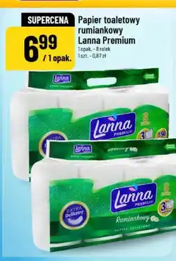 Polomarket Papier toaletowy rumiankowy Lanna Premium oferta