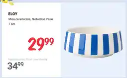 Rossmann Misa ceramiczna ELOY Niebieskie Paski oferta