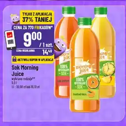 Polomarket Sok mandarynkowy Morning Juice oferta