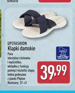 ALDI Klapki damskie UP2FASHION oferta