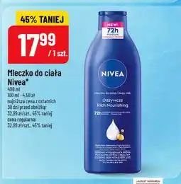 Polomarket Mleczko do ciała Nivea Rich Nourishing oferta