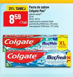 Polomarket Pasta do zębów Colgate Max White Crystals oferta