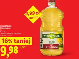 Lidl Olej Wielkopolski oferta