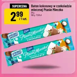 Polomarket Baton kokosowy w czekoladzie mlecznej Ptasie Mleczko E.Wedel oferta