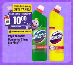 Polomarket Płyn do toalet Domestos Citrus oferta