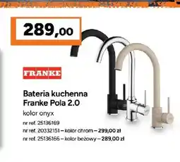 Bricoman Bateria kuchenna Franke Pola 2,0 onyx oferta