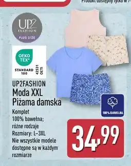 ALDI Piżama damska UP2FASHION Moda XXL oferta