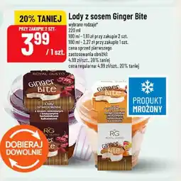 Polomarket Lody mango-marakuja Royal Gusto Ginger Bite oferta