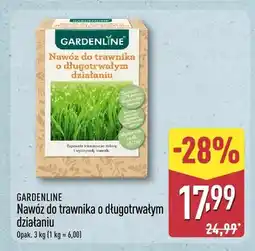 ALDI Nawóz do trawnika o długotrwałym działaniu Gardenline oferta