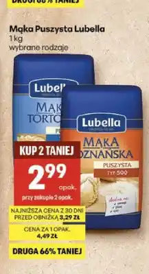 Delikatesy Centrum Mąka Puszysta Tortowa Lubella oferta