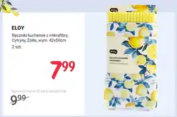 Rossmann Ręczniki kuchenne z mikrofibry Eloy Cytryny Żółte 42x50 cm oferta