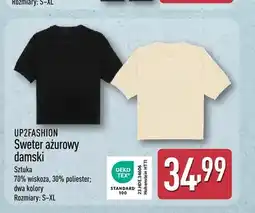 ALDI Sweter ażurowy damski UP2FASHION oferta