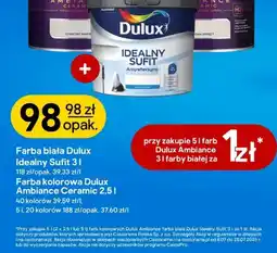 Castorama Farba biała Dulux Idealny Sufit oferta