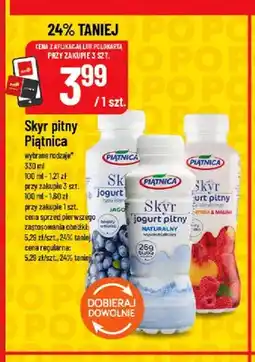 Polomarket Skyr pitny truskawka malina Piątnica oferta