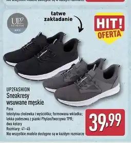 ALDI Sneakersy wsuwane męskie UP2FASHION oferta